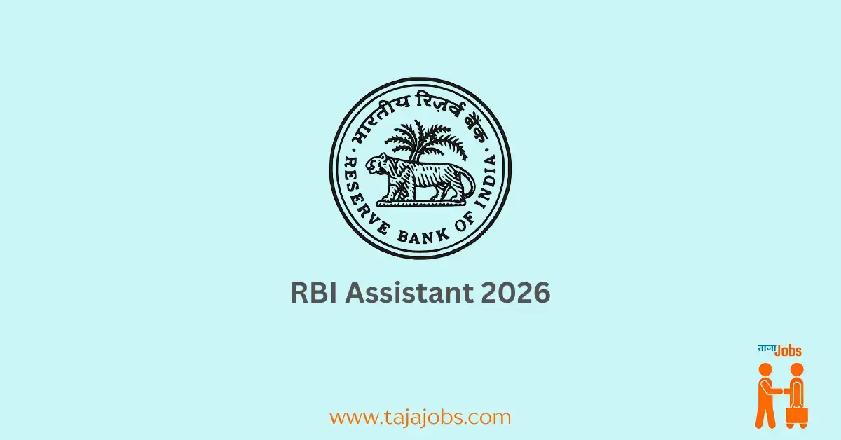 RBI Assistant 2026 Notification